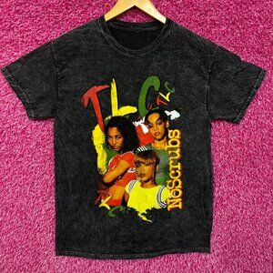 TLC No Scrubs mineral wash tee medium